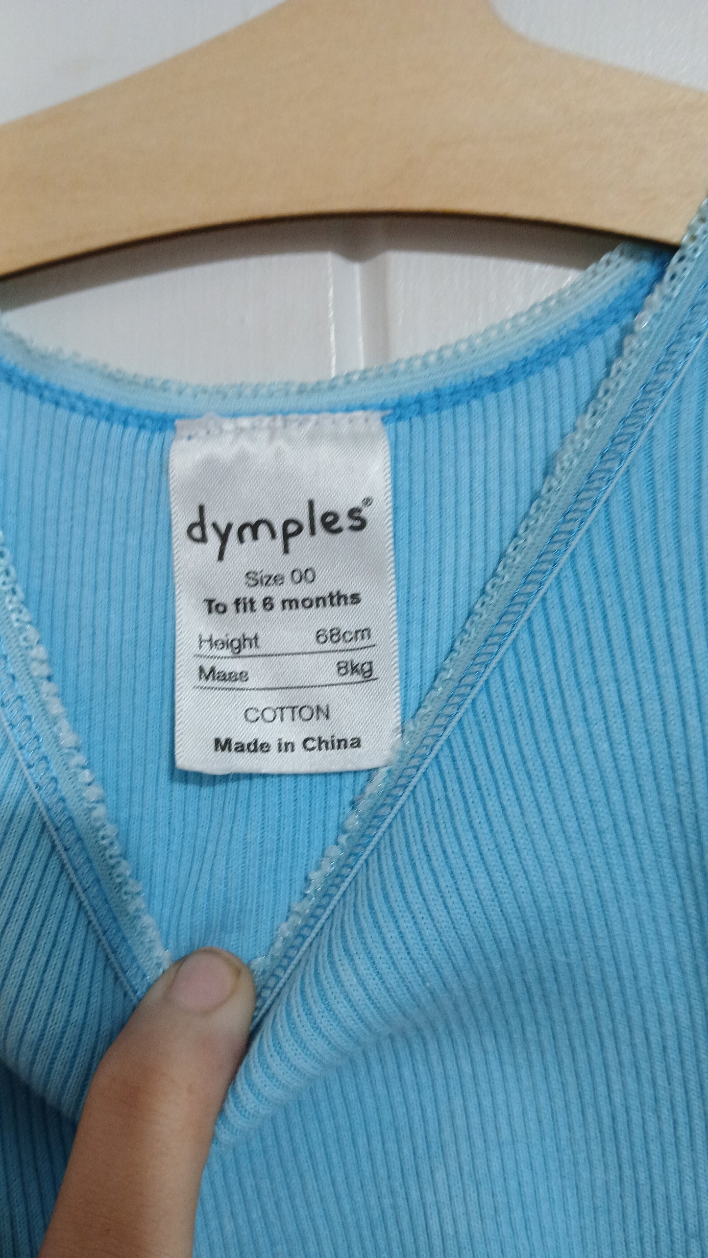 (00JNR) Dymples | Blue Singlet