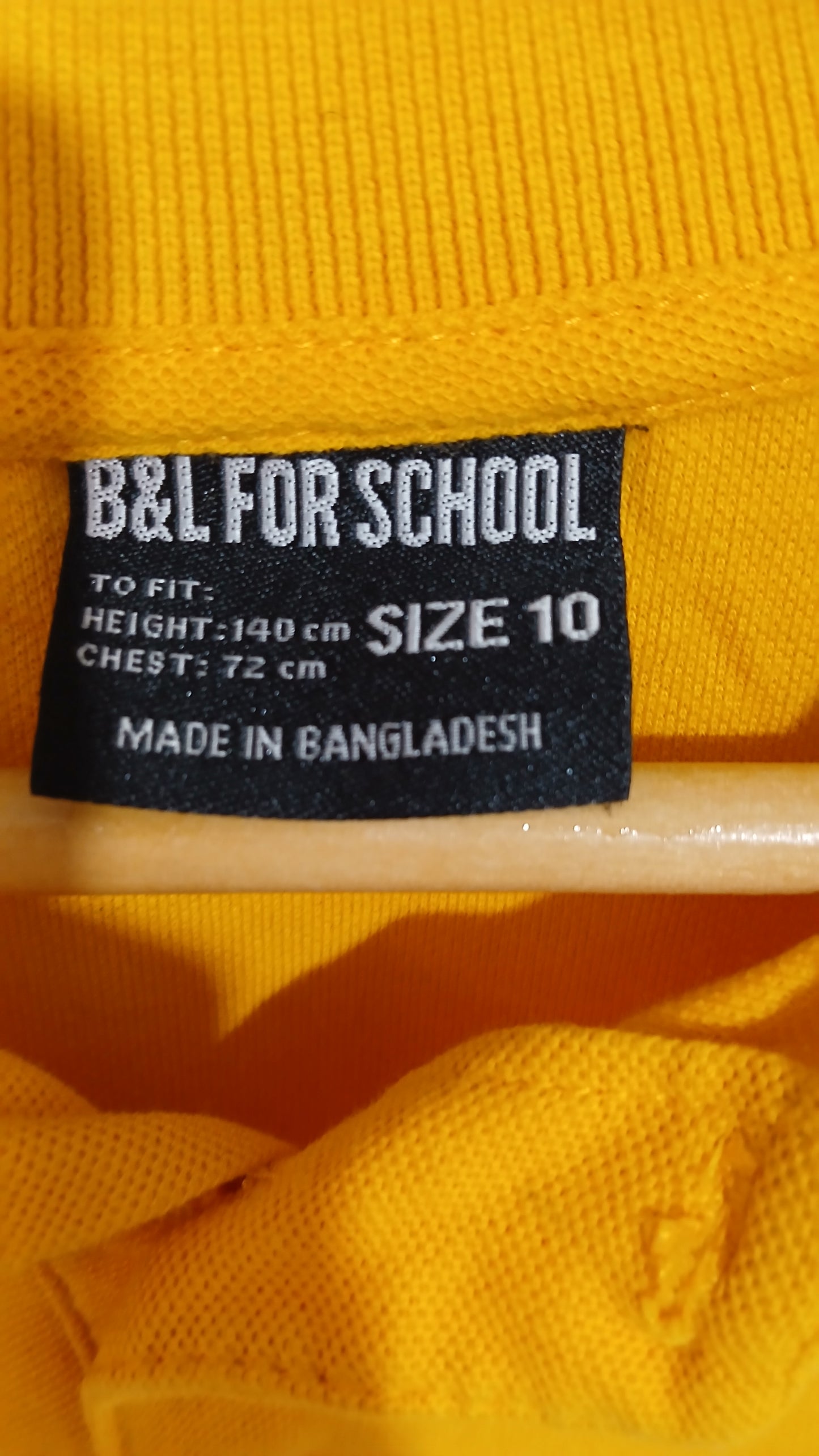 (10JNR) Best and Less | Yellow Polo