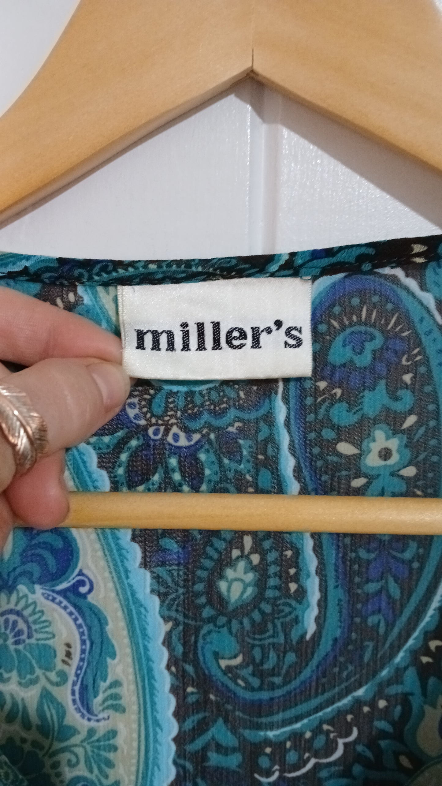(16) Millers | Sheer Paisley Blouse