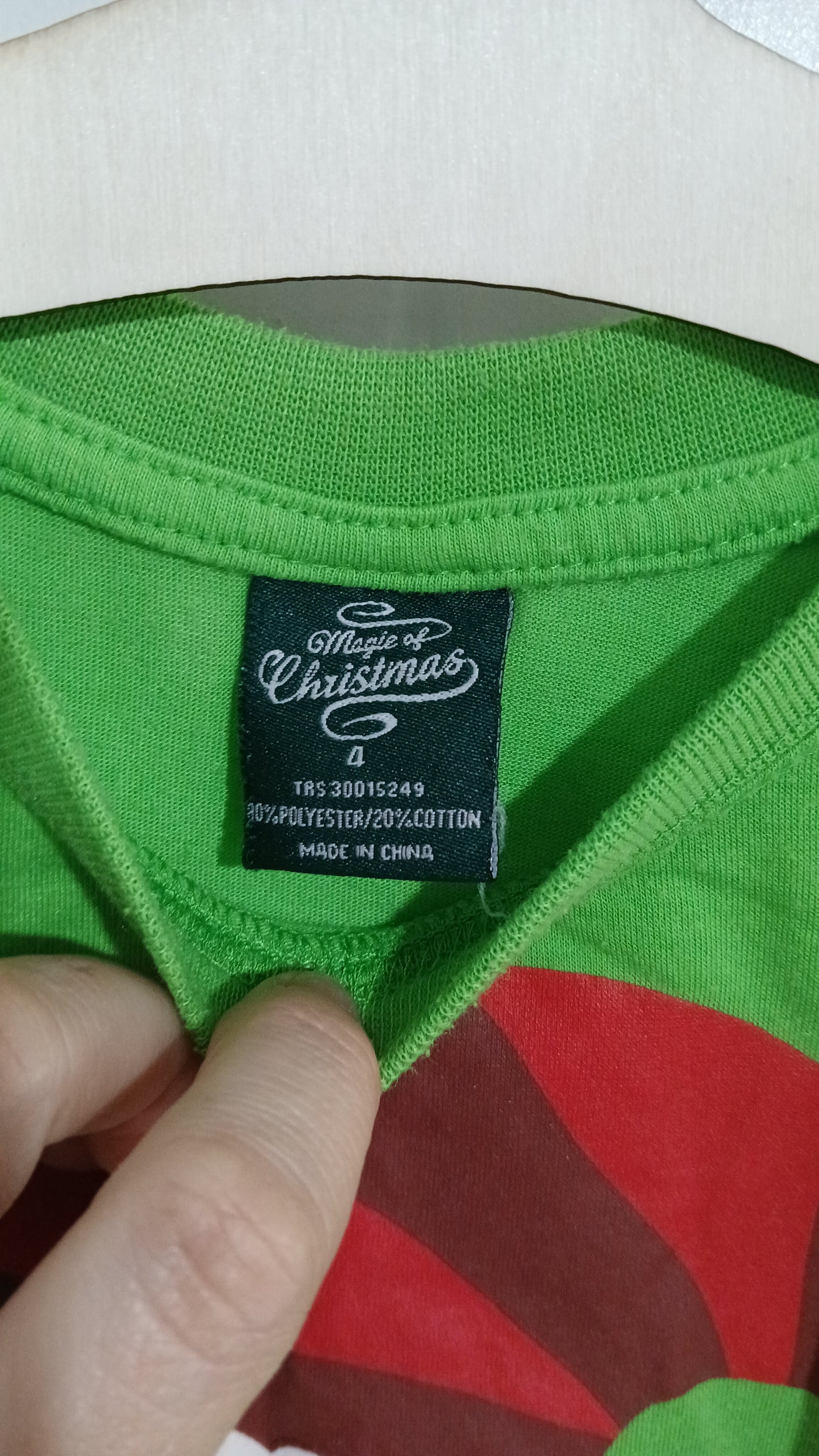 (4JNR) Green Christmas Tee