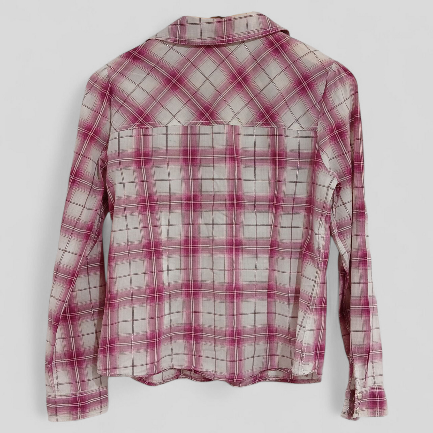 (12) Hot Options | Check Shirt Press Button