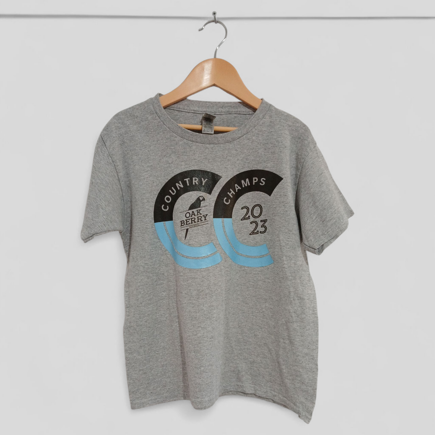 (14-16JNR) Country Champs | Grey Tee