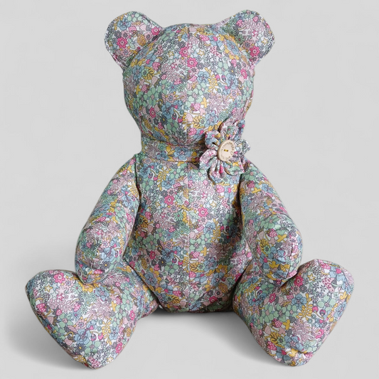 Large Stuffed Animal | Mini Florals | Perfectly Imperfect by Weareable Art