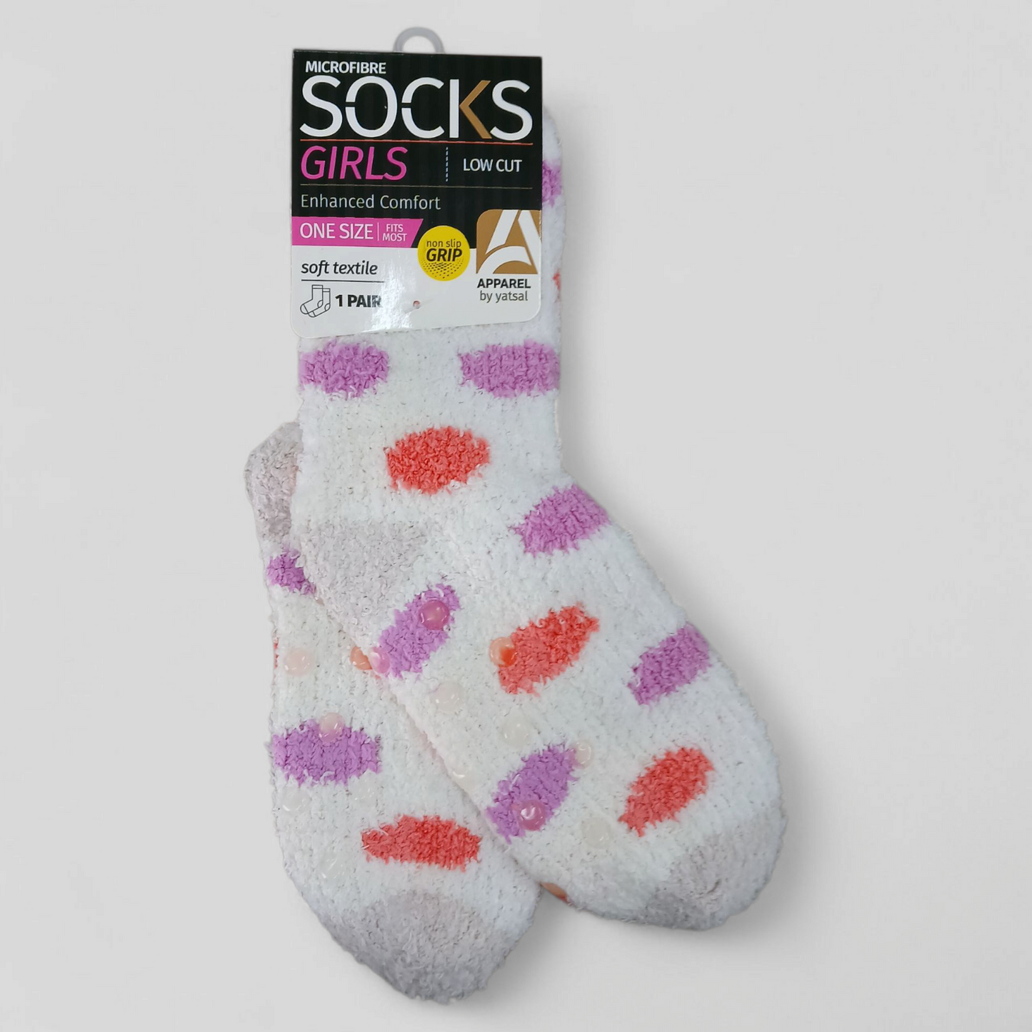 SOCKS GIRLS MICROFIBRE Assorted