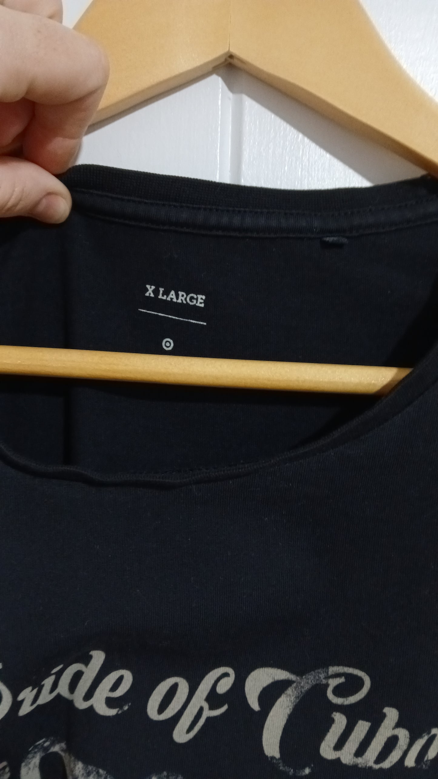 (XL) Target | Black Graphic Tee