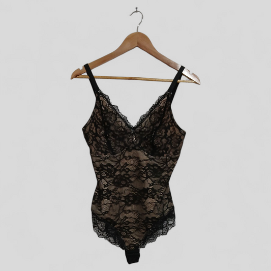 (L) Lace Intimates Bodysuit