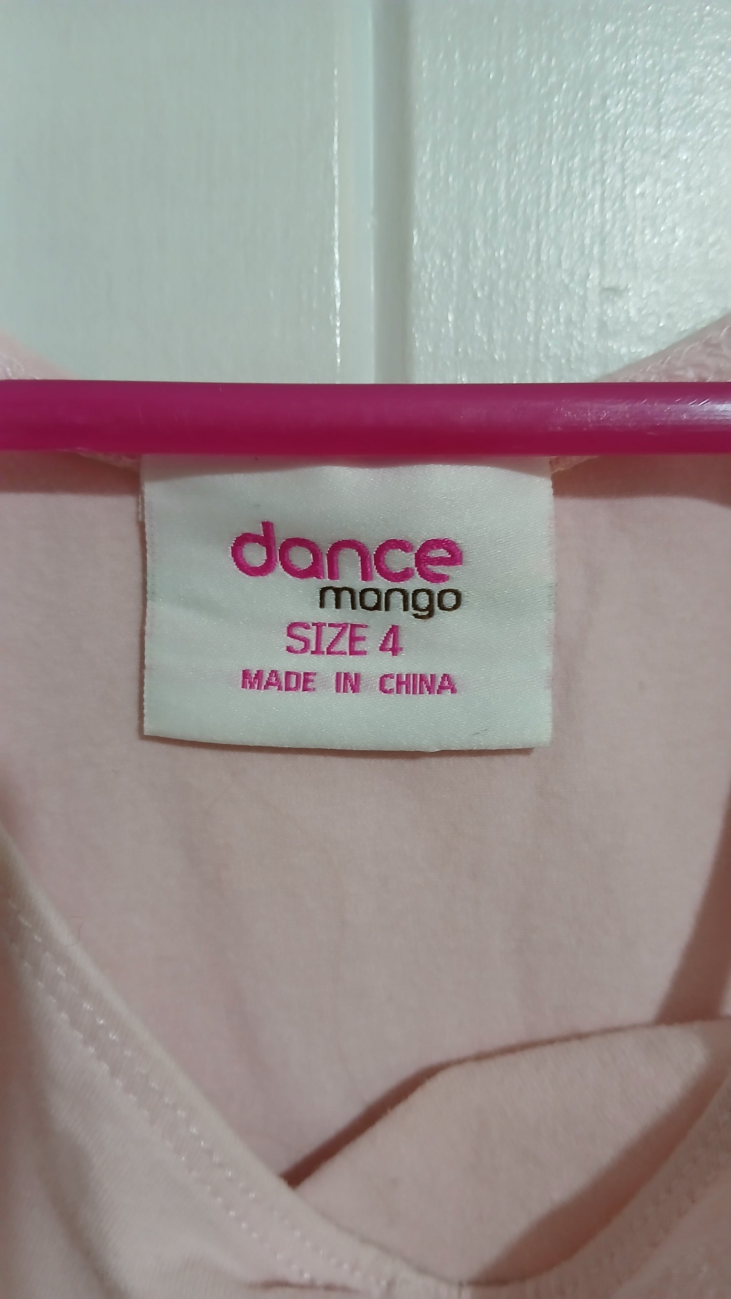 (4JNR) Dance Mango | Pink Leotard