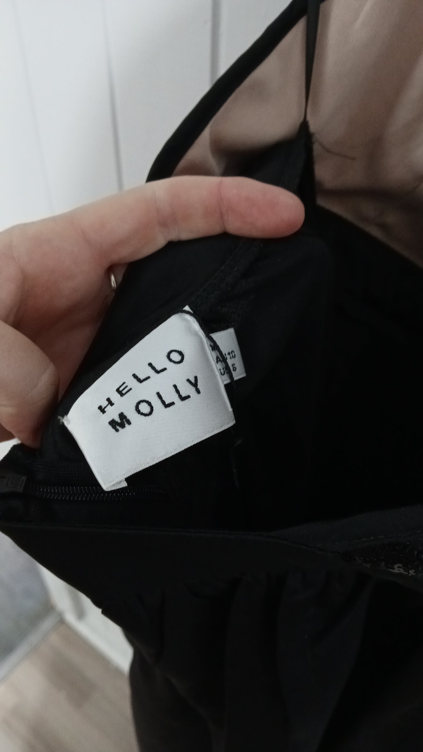 (10) BNWT | Hello Molly | Black Dress
