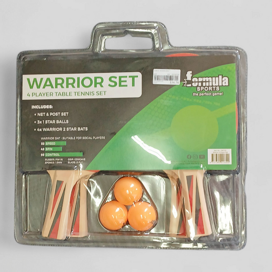 TABLE TENNIS SET Formula Sports Warrior 4 Player