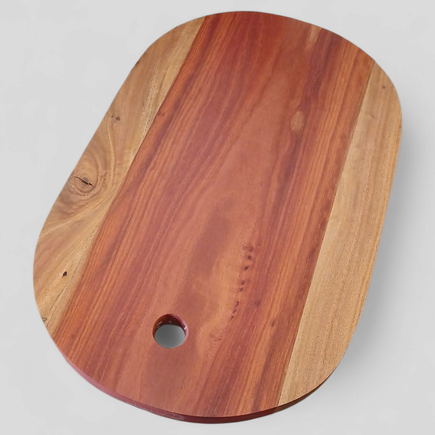 Ironbark & Poplar Box Oval Cutting Board