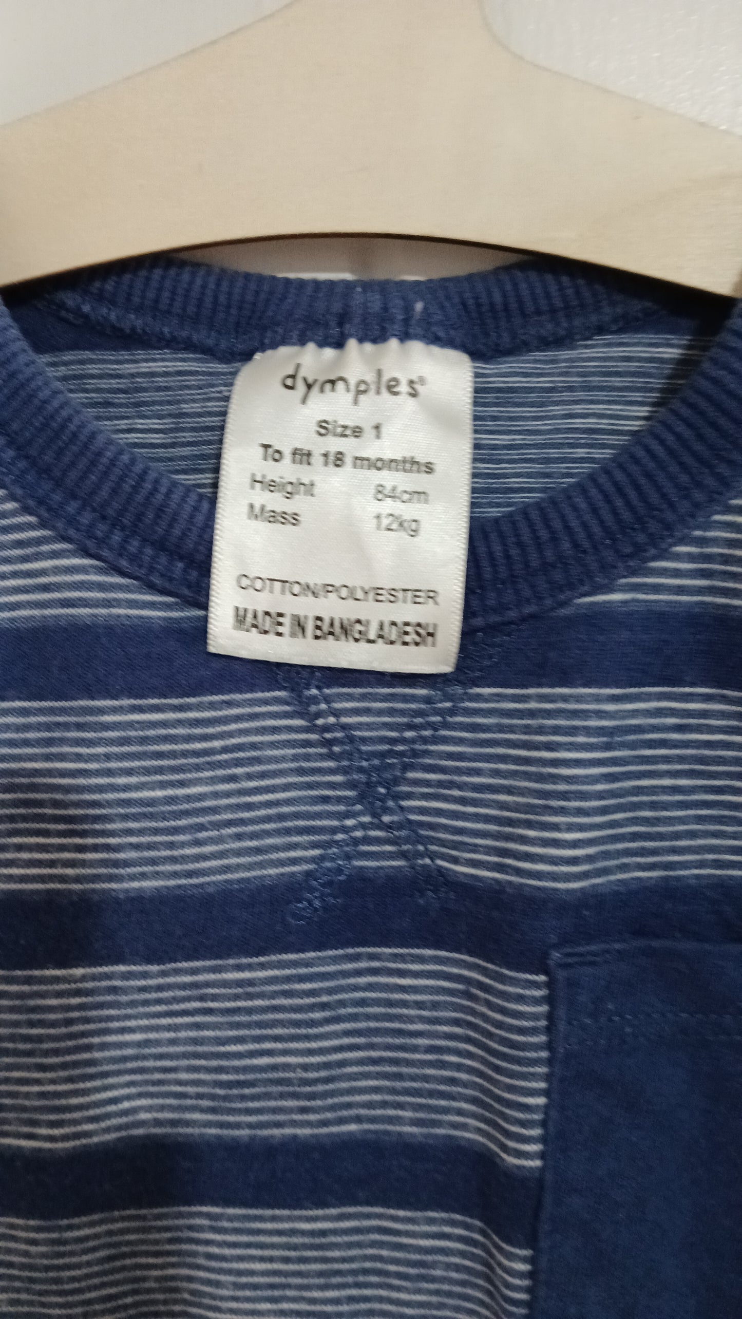 (1JNR) Dymples | Striped LS Shirt