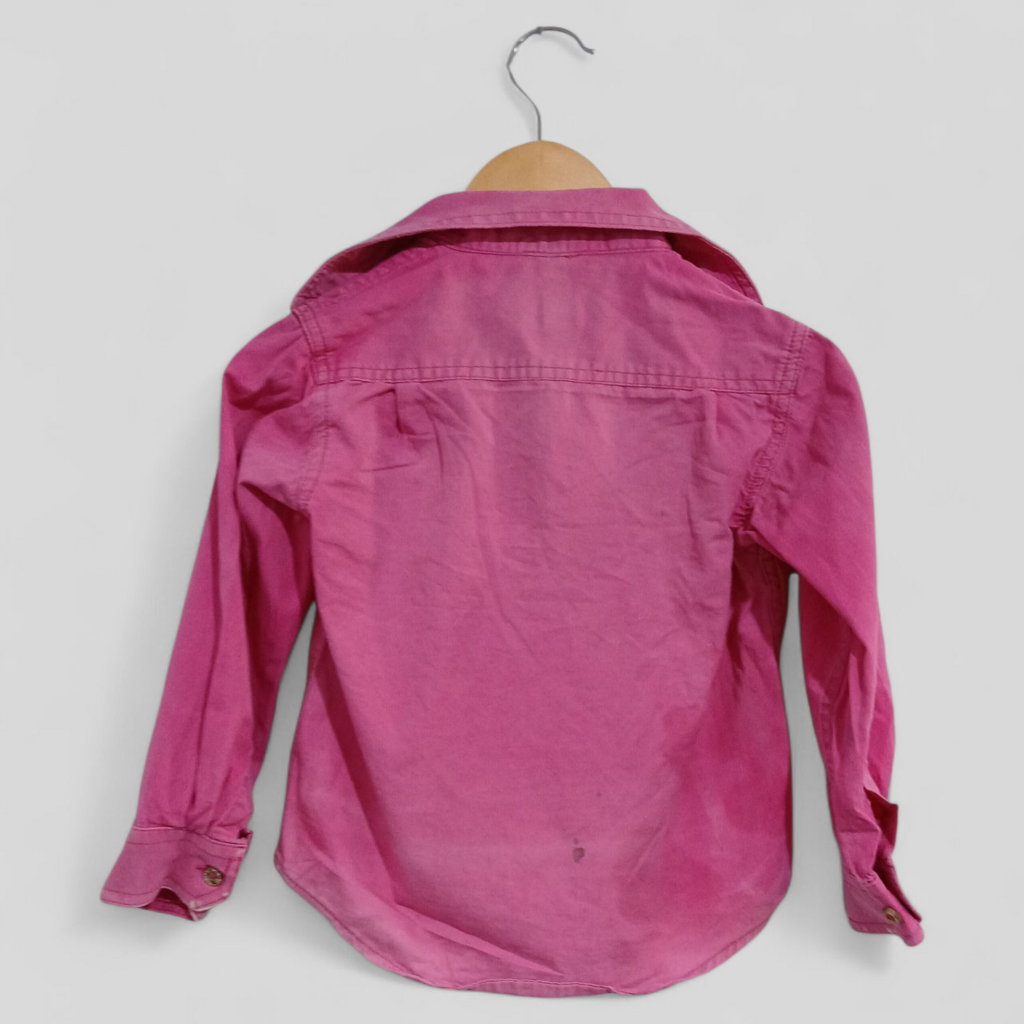 (3JNR) Pilbara | Pink LS Workshirt