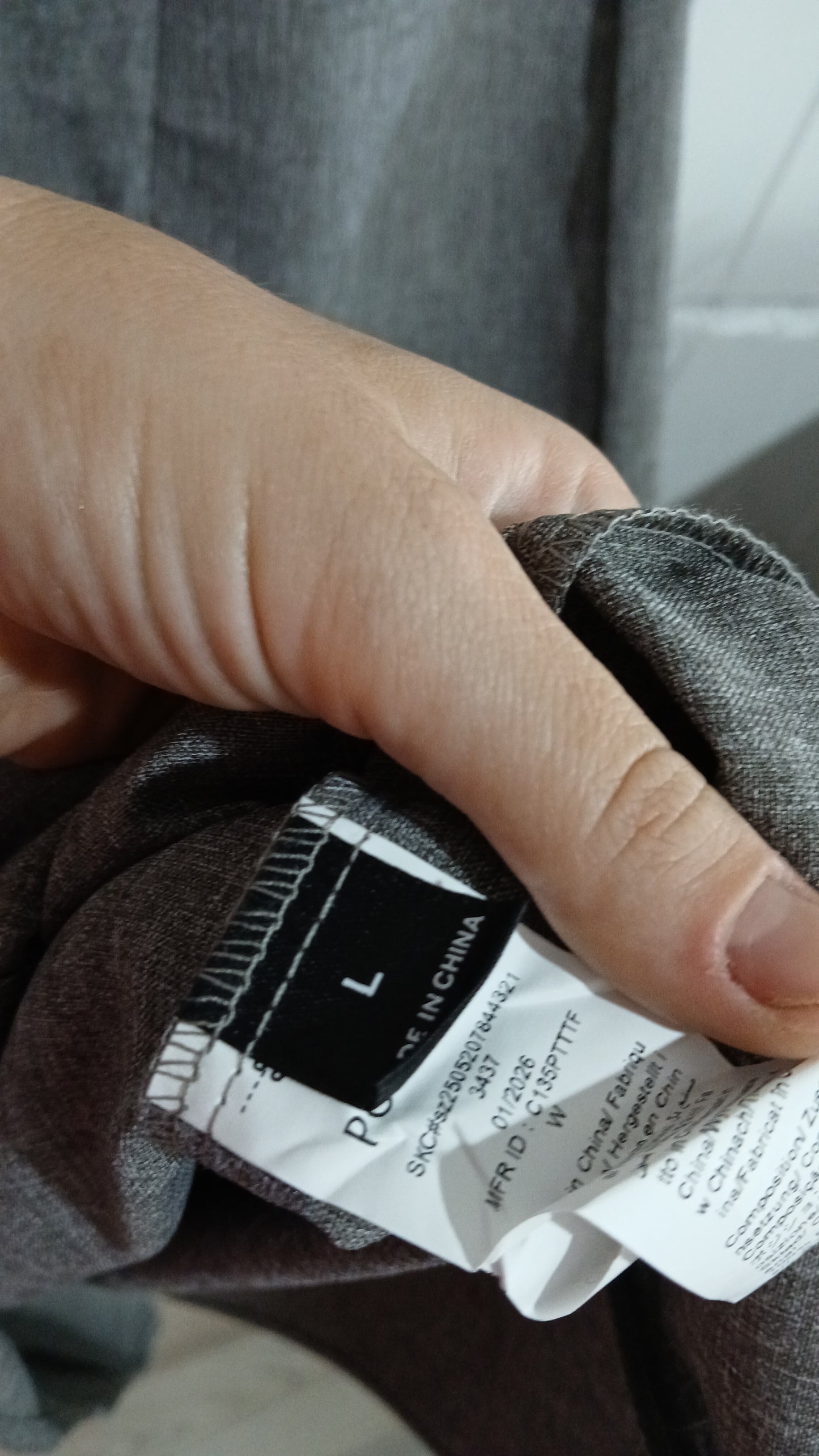 (L) Shein | Grey Dress