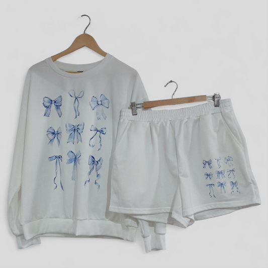 (XL) Shein | Sweater Shorts Set