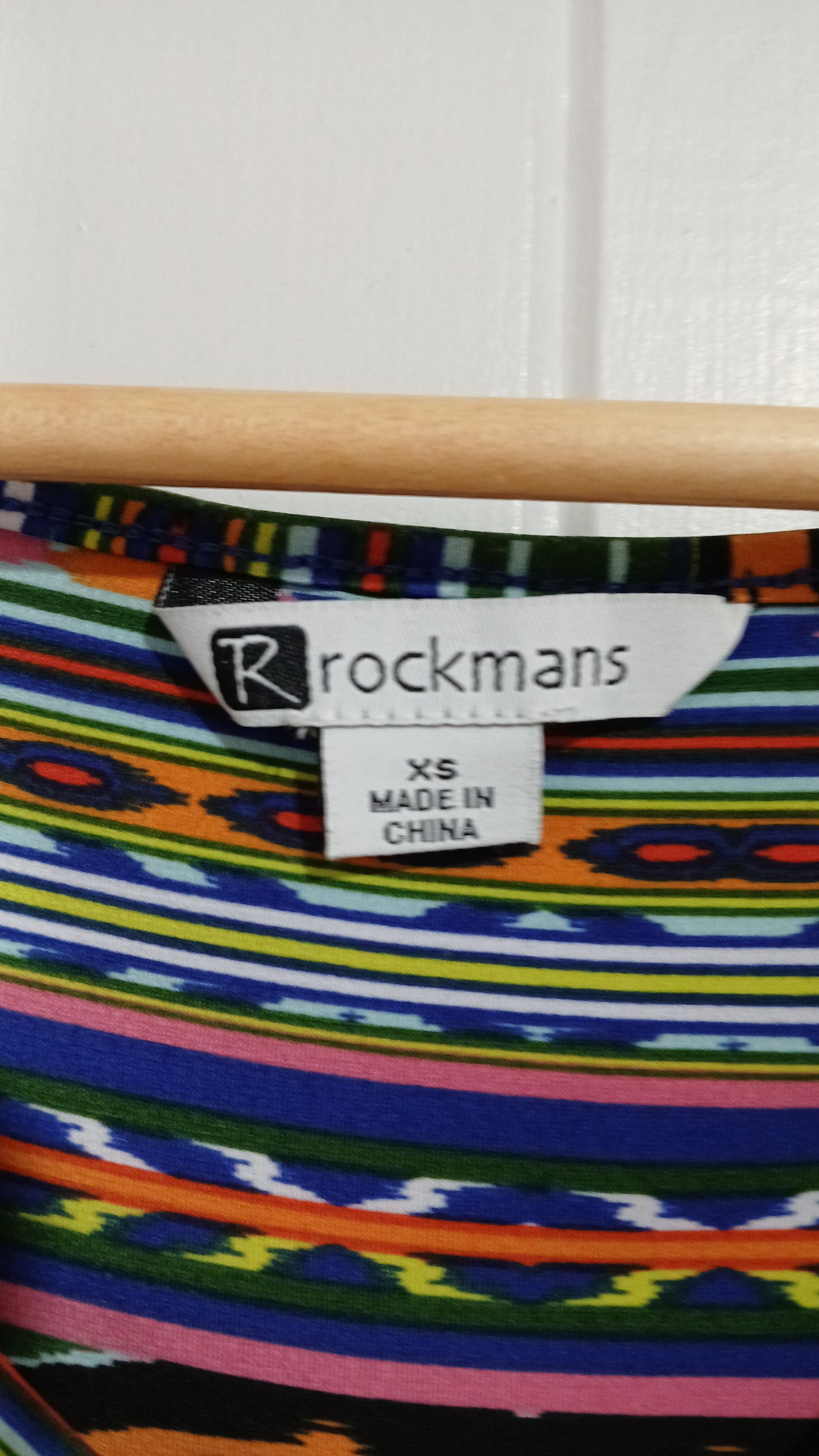 (XS) Rockmans | Patterened Tank