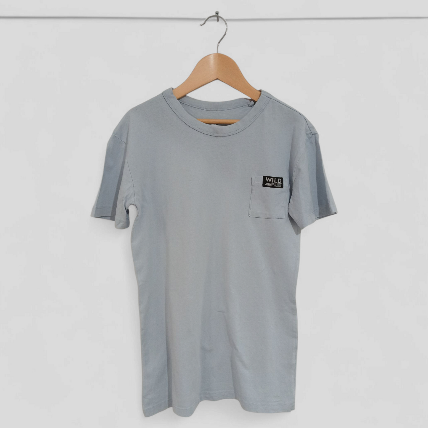 (10JNR) Australian Cotton | Blue Tee