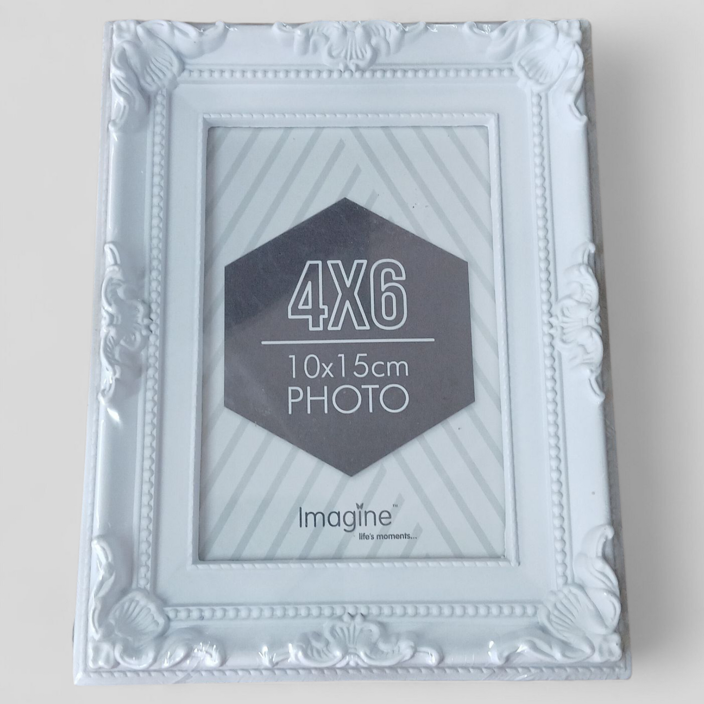 4X6 Photo Frame White