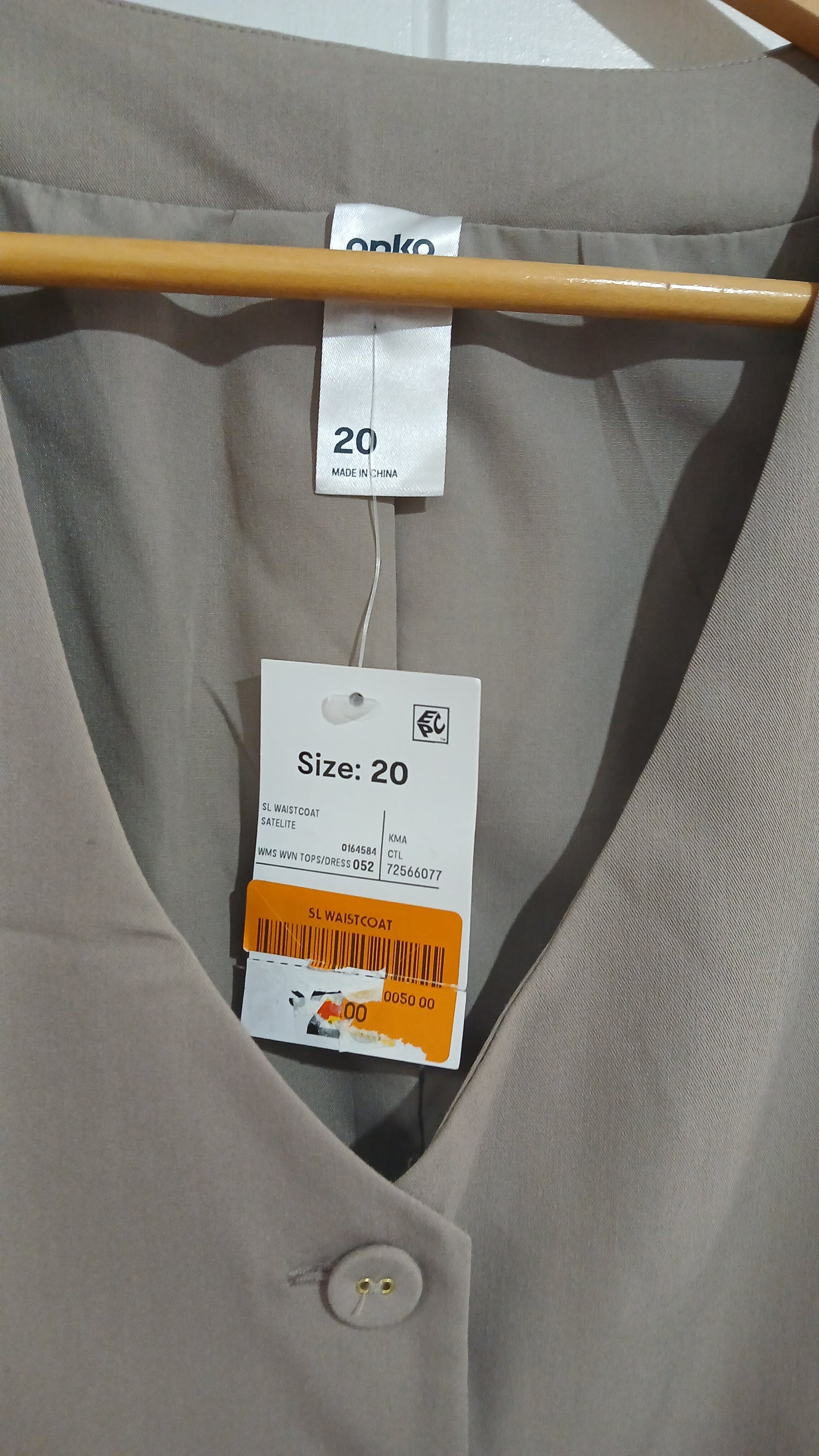 (20) Anko | Waistcoat | BNWT
