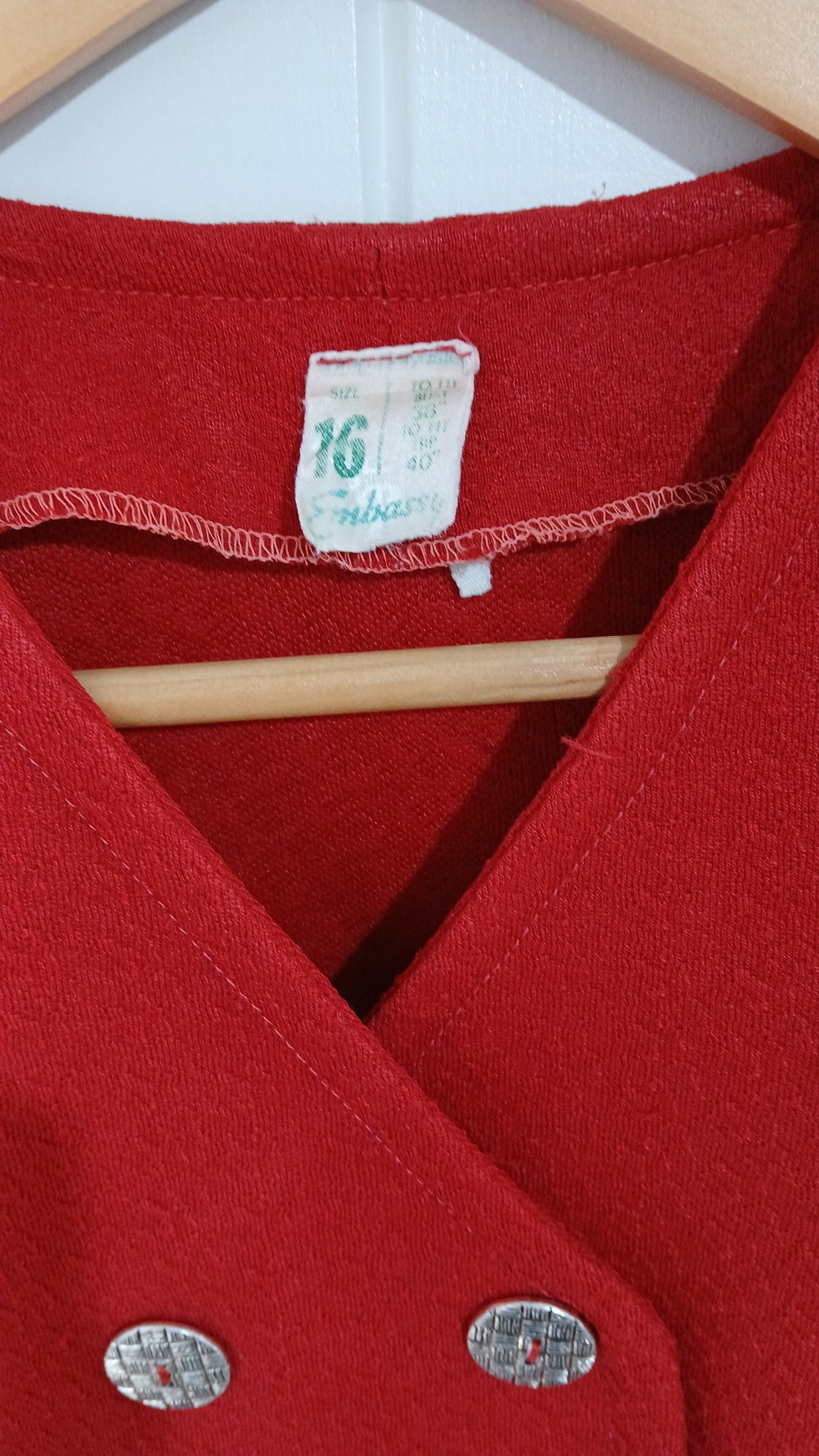 (16) Embassy | red Blouse