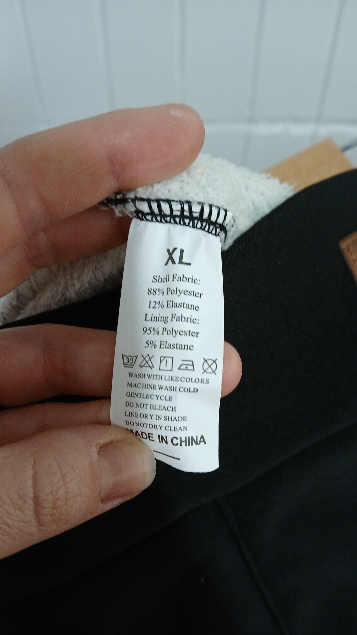 (XL) Shein | Black Fleece Lined Leggings