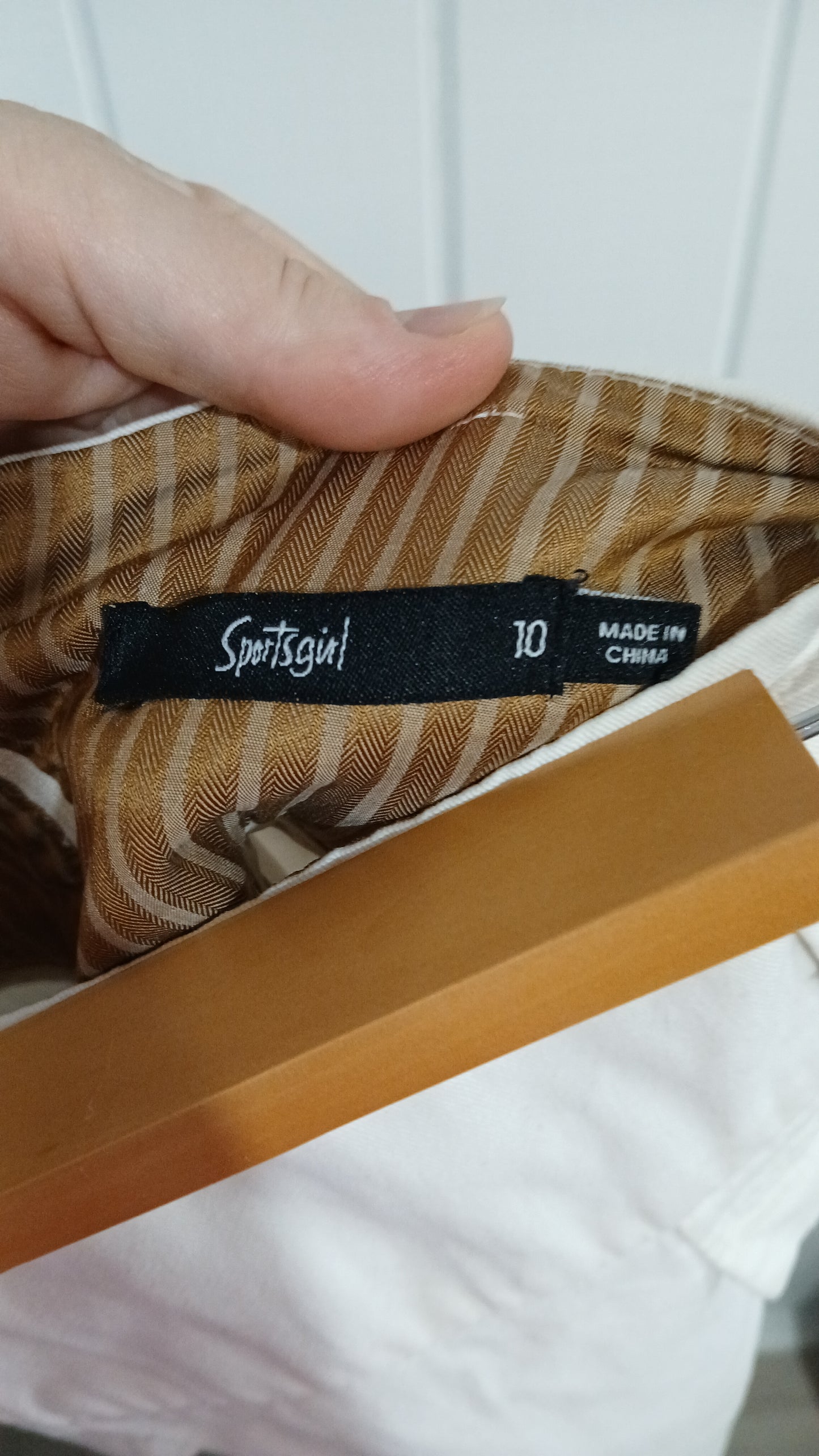 (10) Sportsgirl | Offwhite Skirt