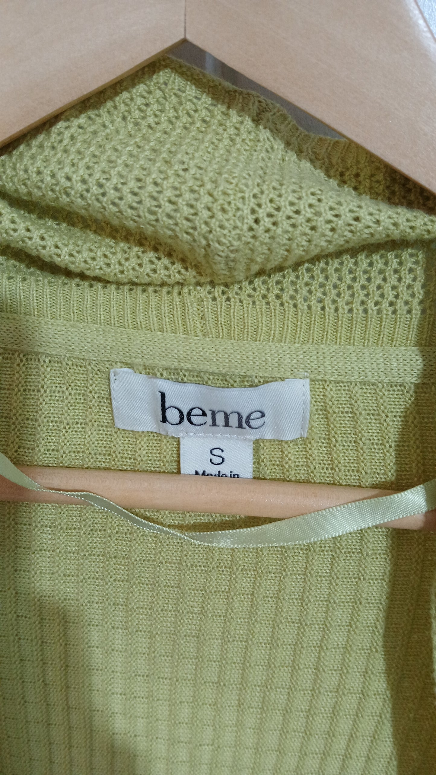 (S+/16) Beme | Lime Cardi