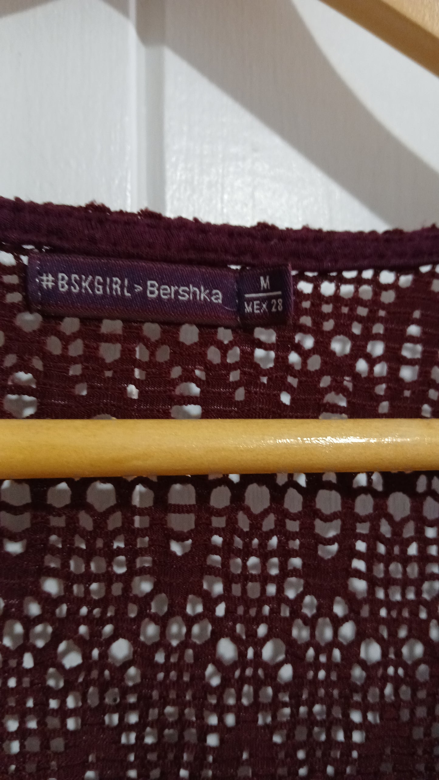 (M) Bershka | Maroon Blouse