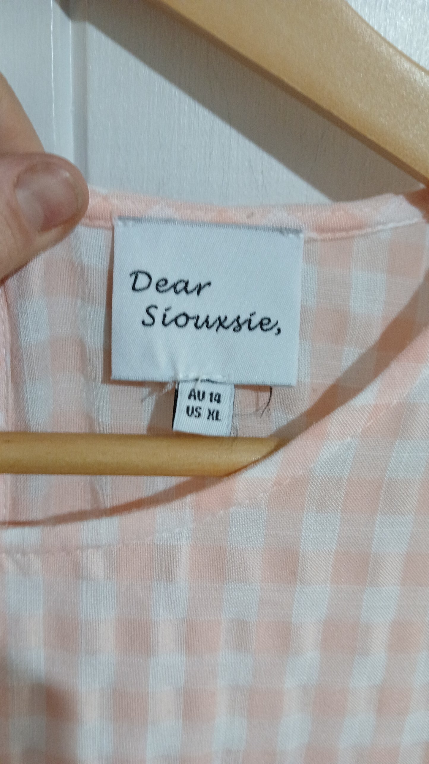 (14) Dear Siouxsie | Pink Gingham Dress