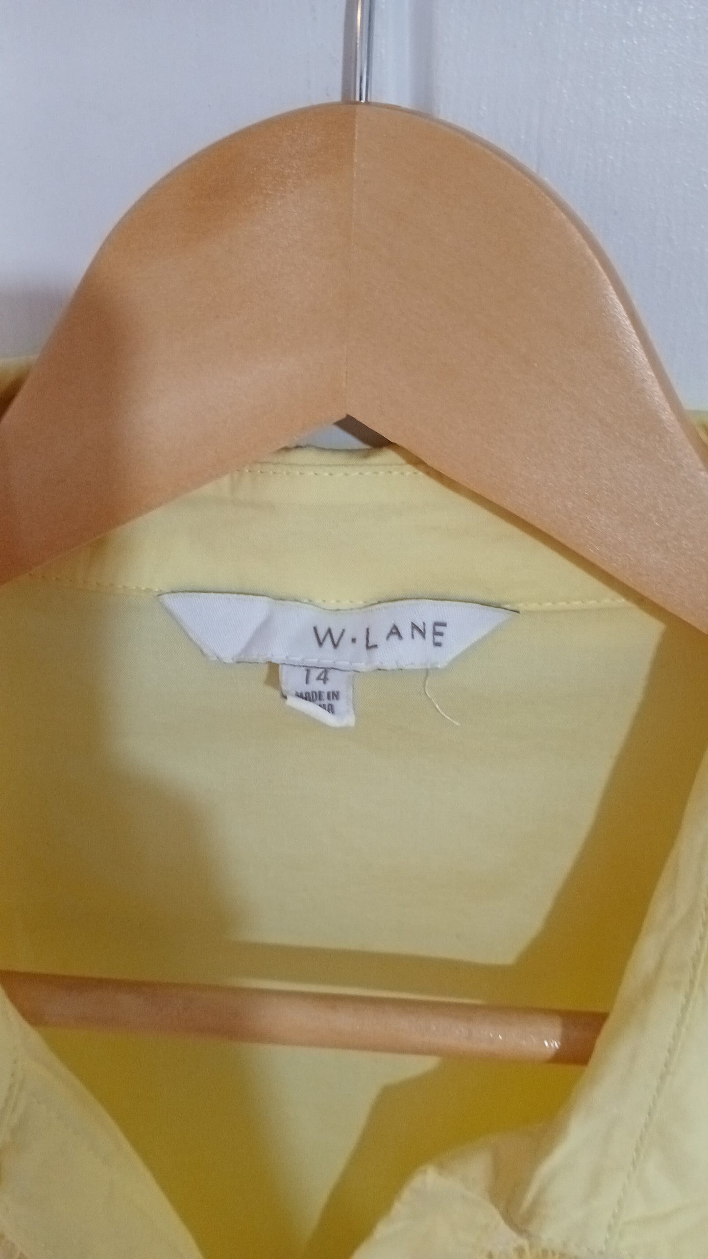 (14) W Lane | Yellow Blouse