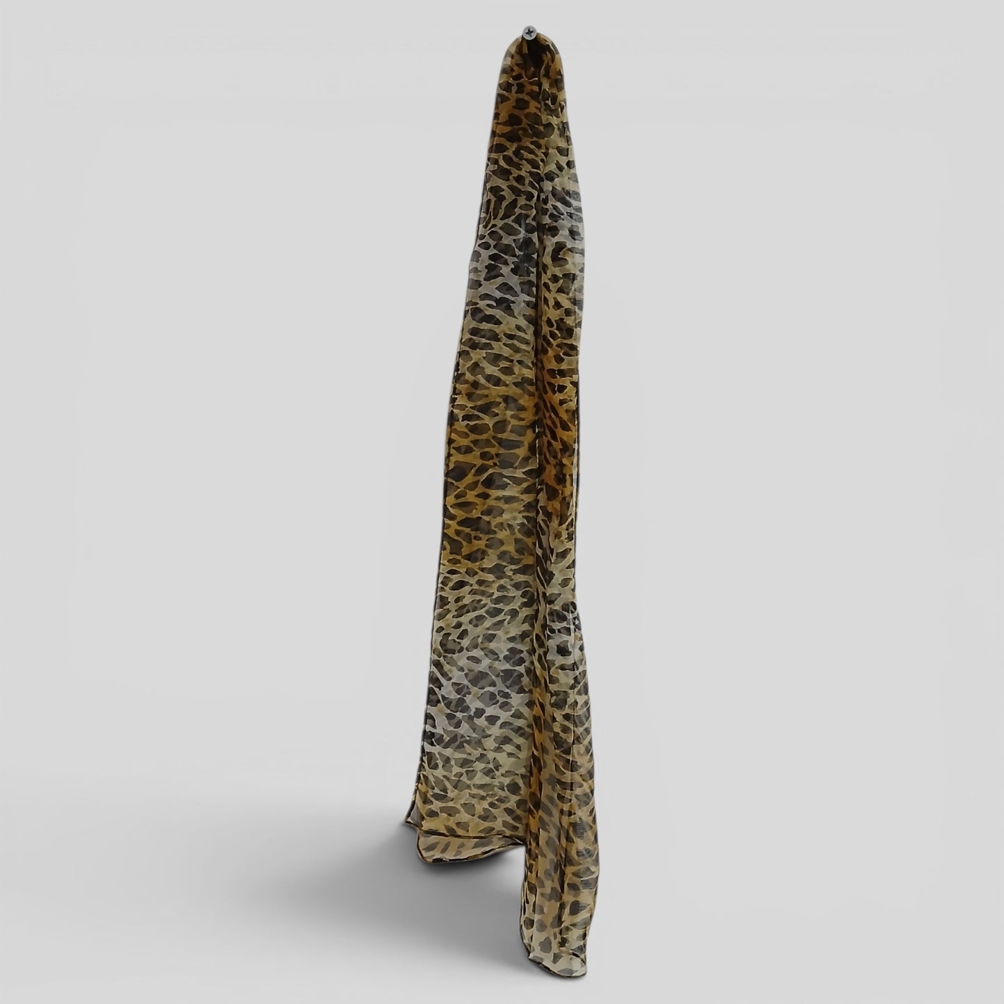 Skinny Neck Scarf | Animal Print