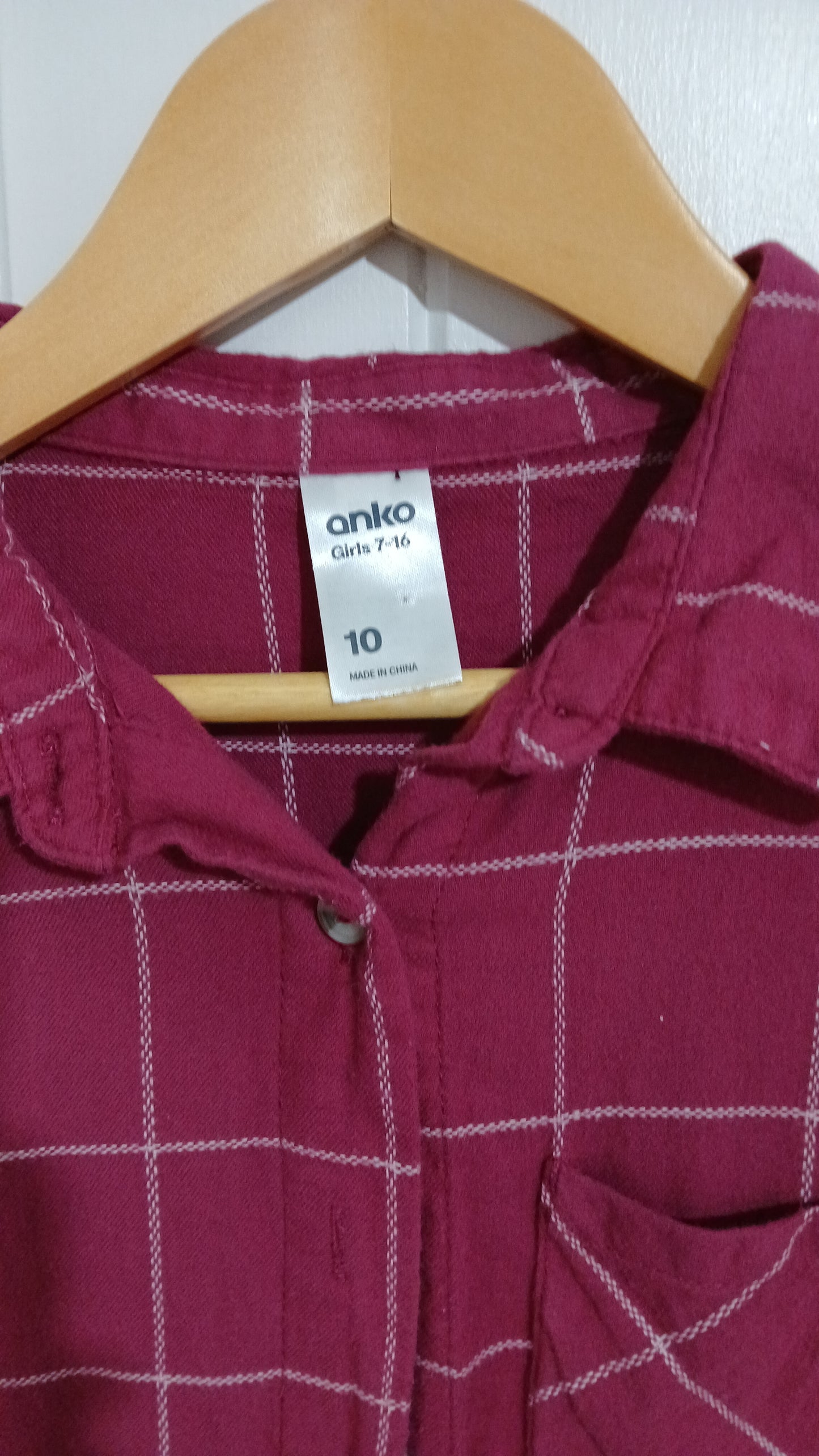 (12JNR) Anko | Flannelette Dress
