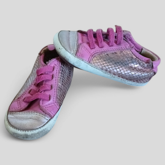 (9-12months) Old Soles | Pink Shoes
