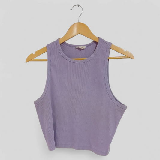 (18) Lily Loves | Purple Crop Singlet