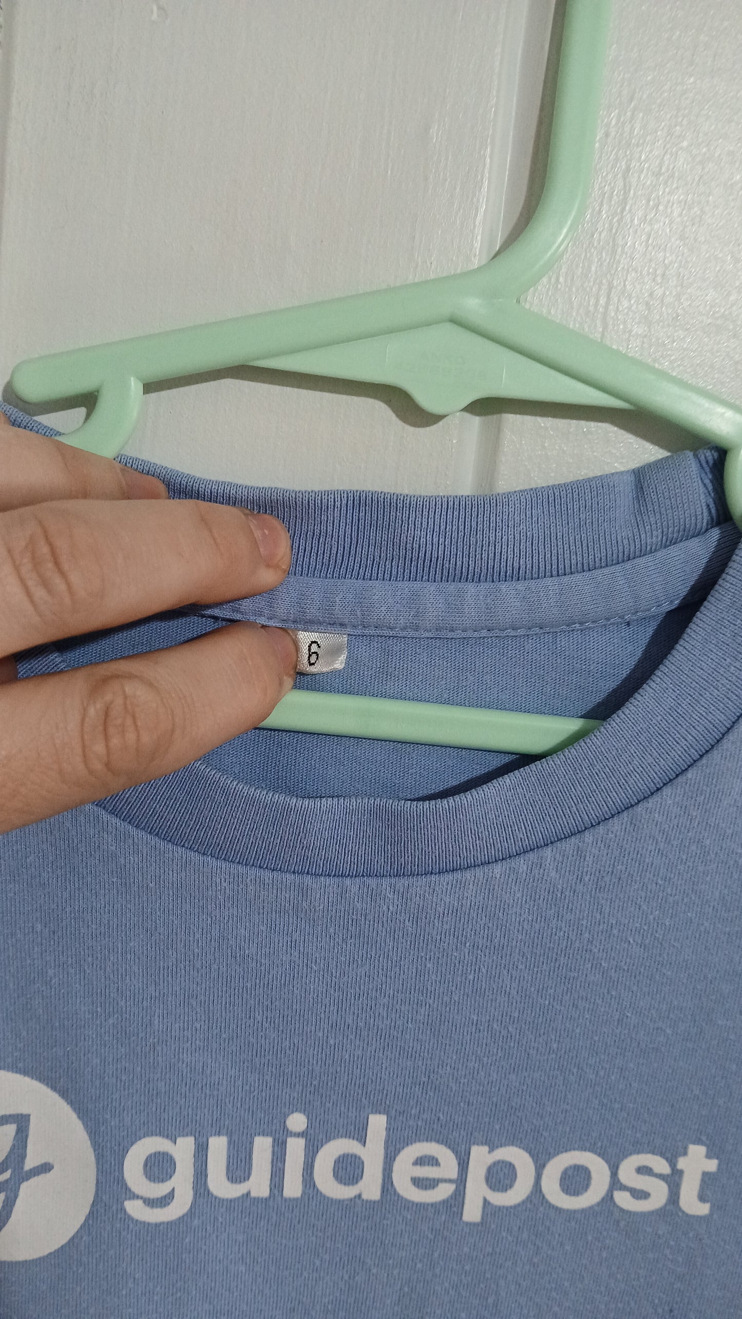 (6JNR) Guidepost | Blue Tee