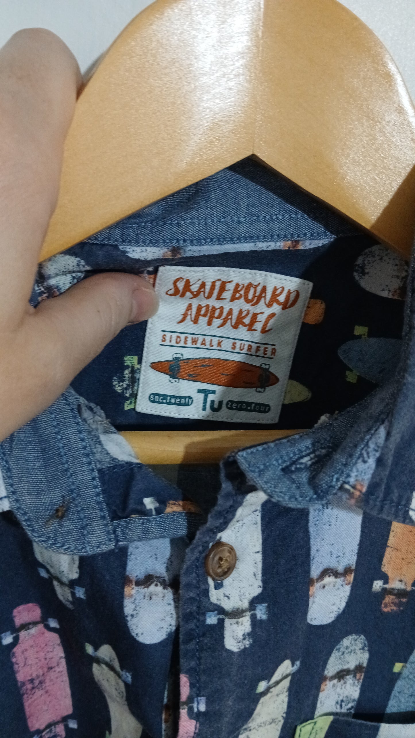 (11JNR) Tu | Skateboard Shirt