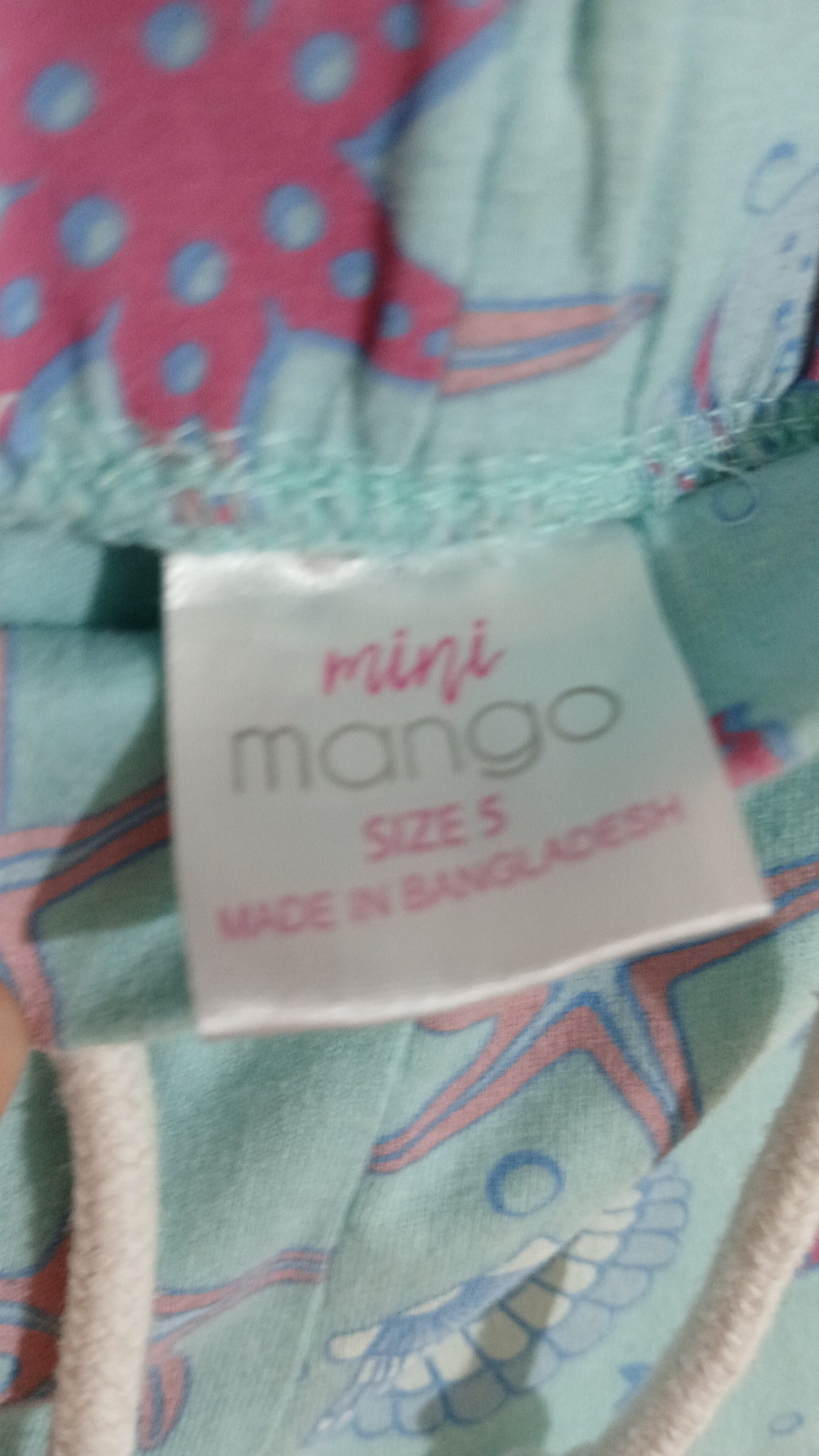 (5JNR) Mini Mango | Seashell Shorts