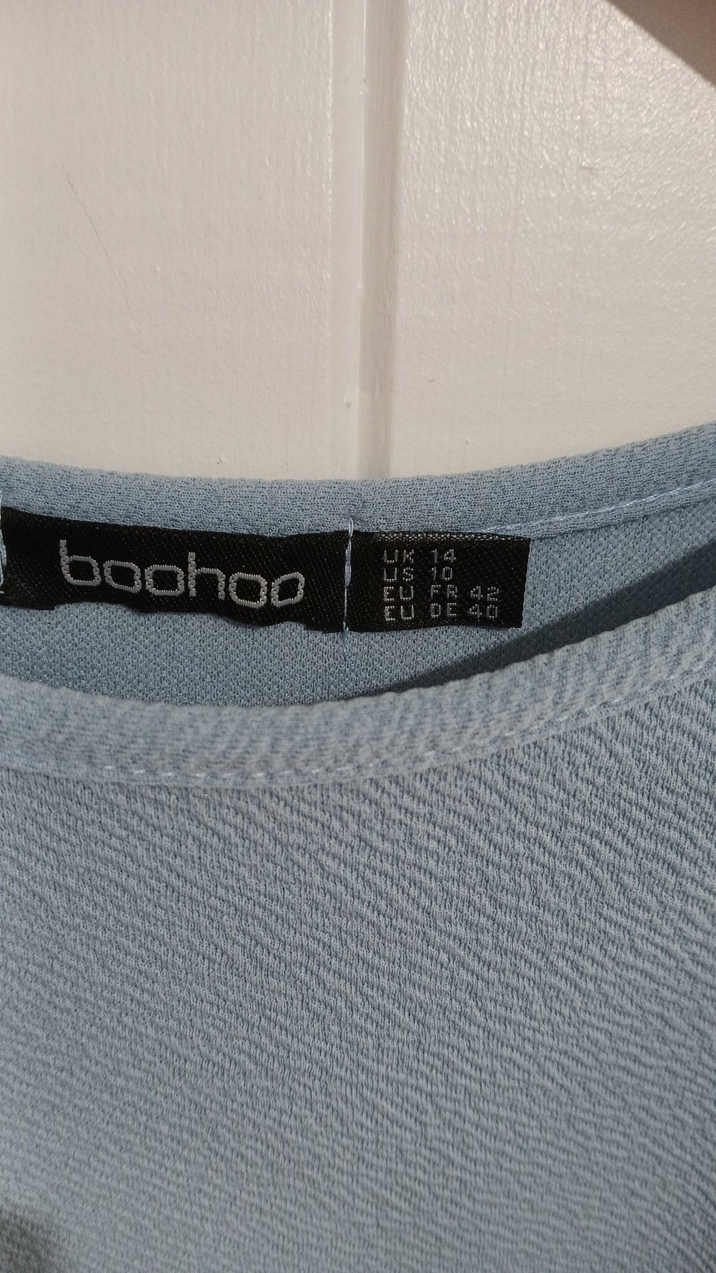 (14) Boohoo | Blue Dress
