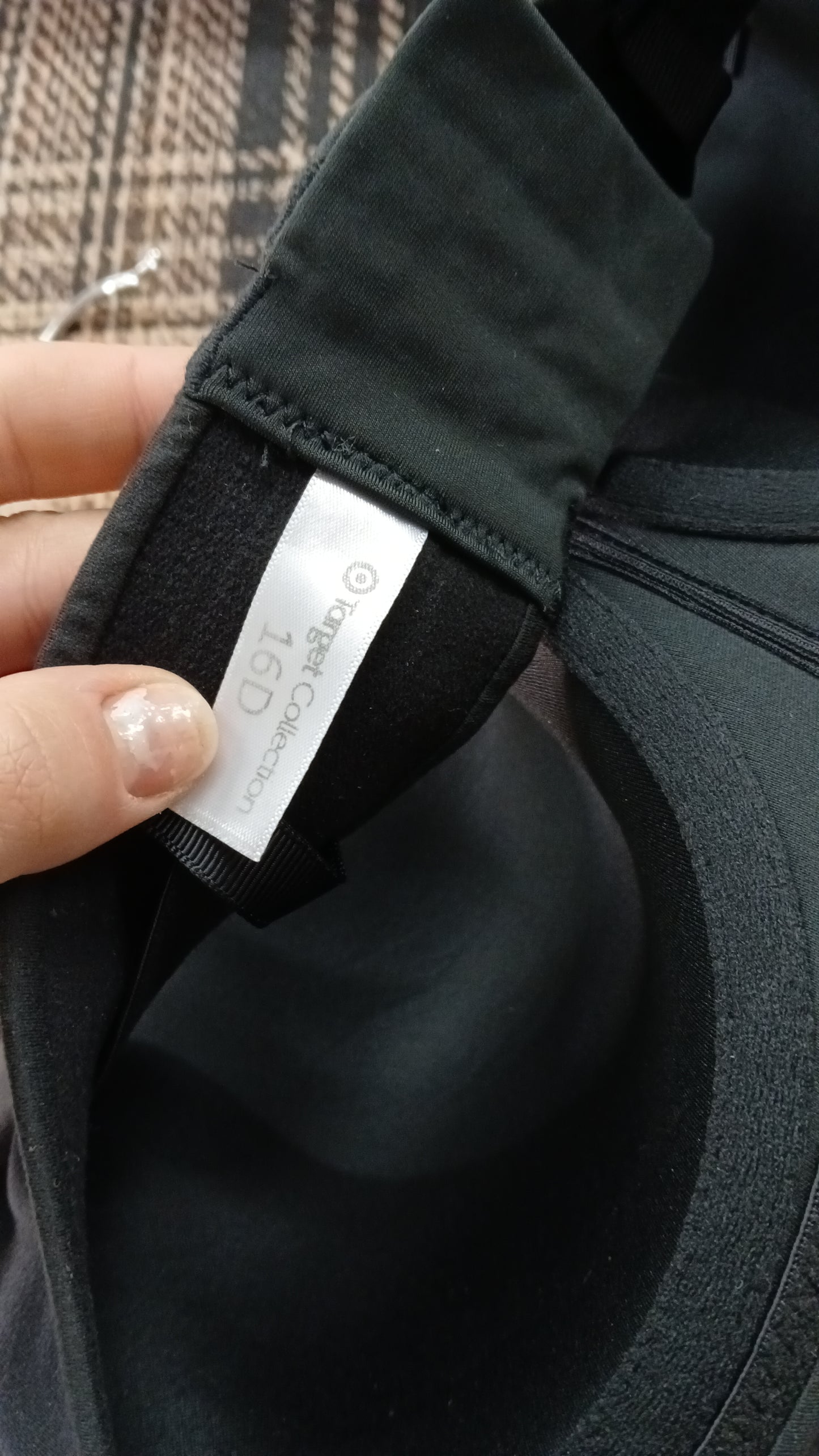 (16D) Target | Black Strapless Bra