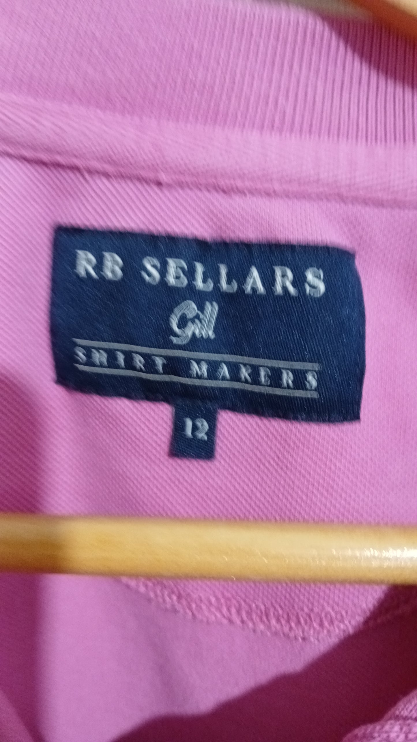 (12) RB Sellars | Pink Polo