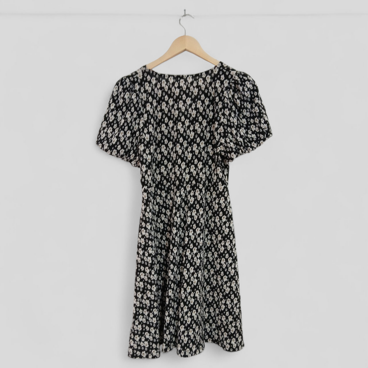 (S) &me | Black Floral Dress