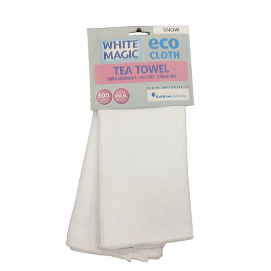 White Magic | Eco Cloth | TEA TOWEL SINGLE SNOW