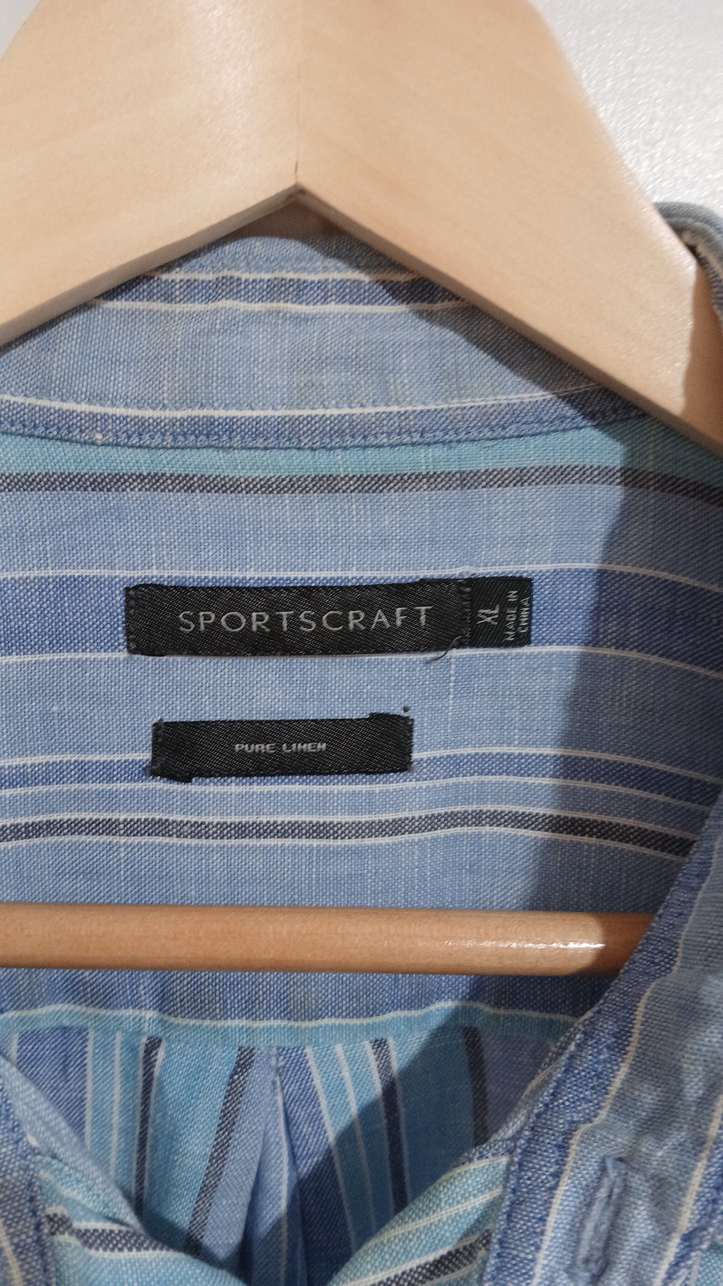 (XL) Sportscraft | LS Striped Shirt