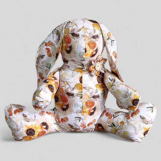 Large Stuffed Animal | Light Flowers | Perfectly Imperfect by Weareable Art