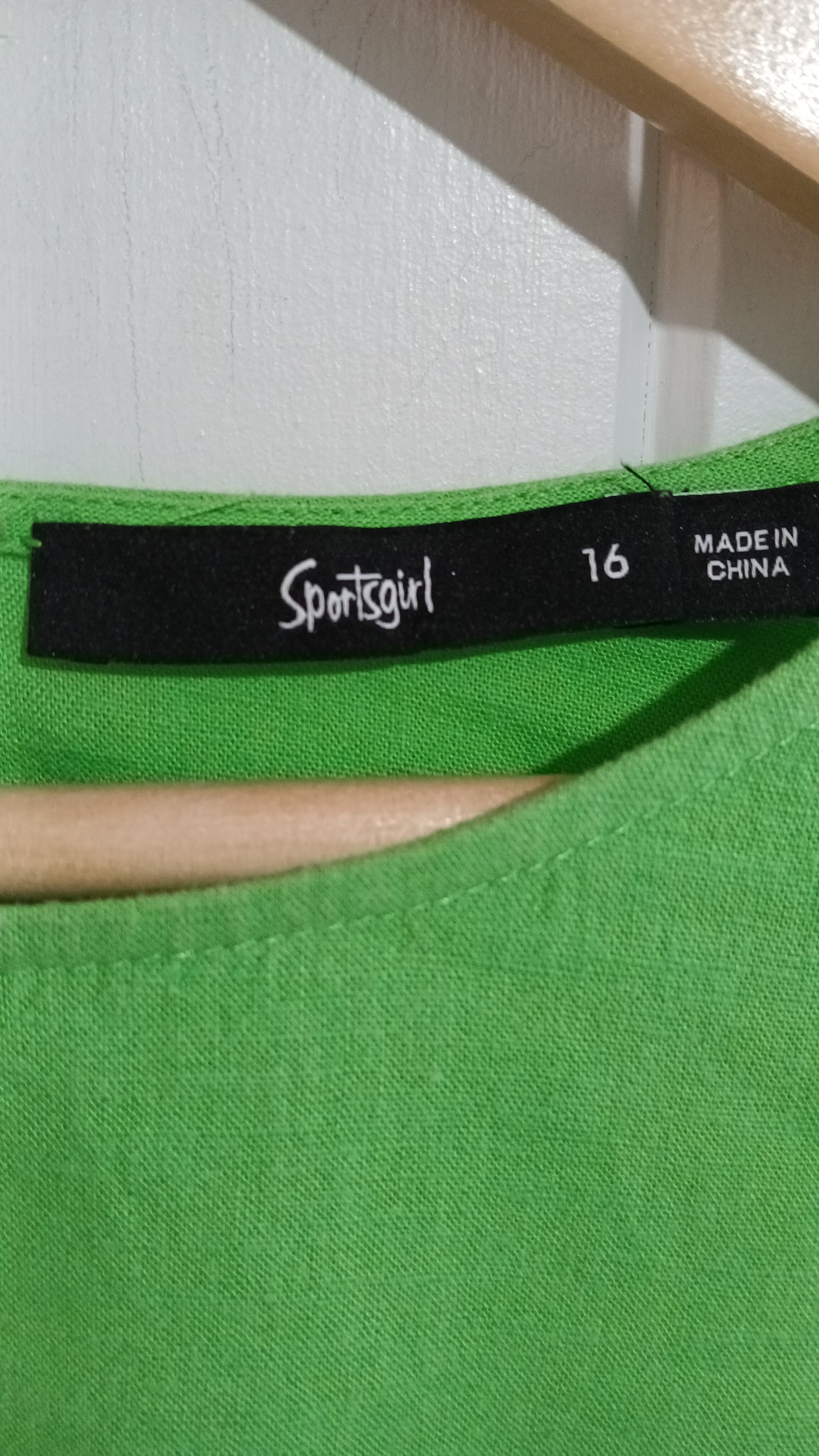(16) Sportsgirl | Green LS Blouse