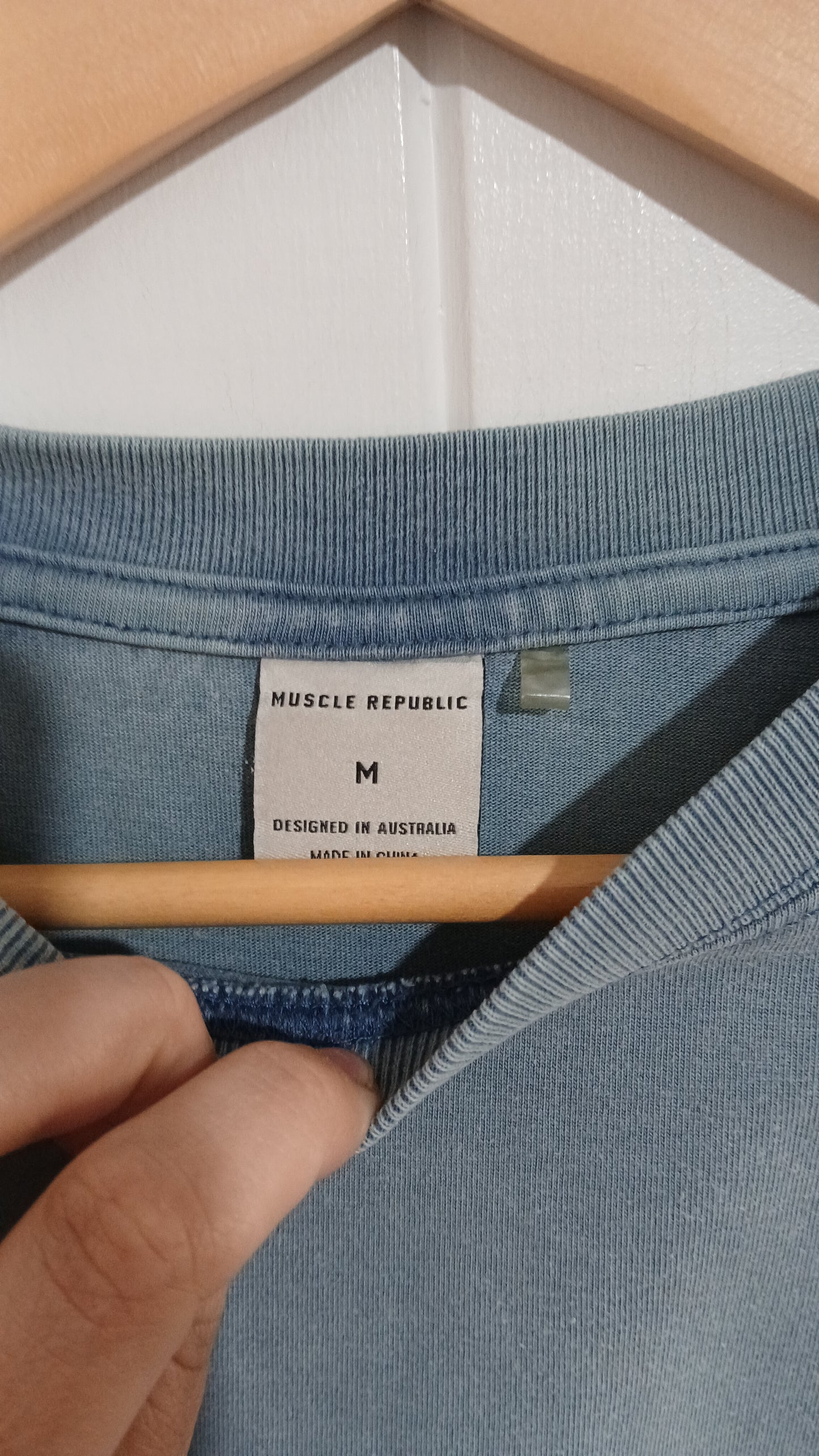 (M) Muscle Republic | Blue Tee