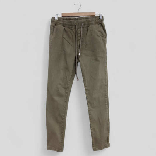 (10) Country Denim | Green Pants