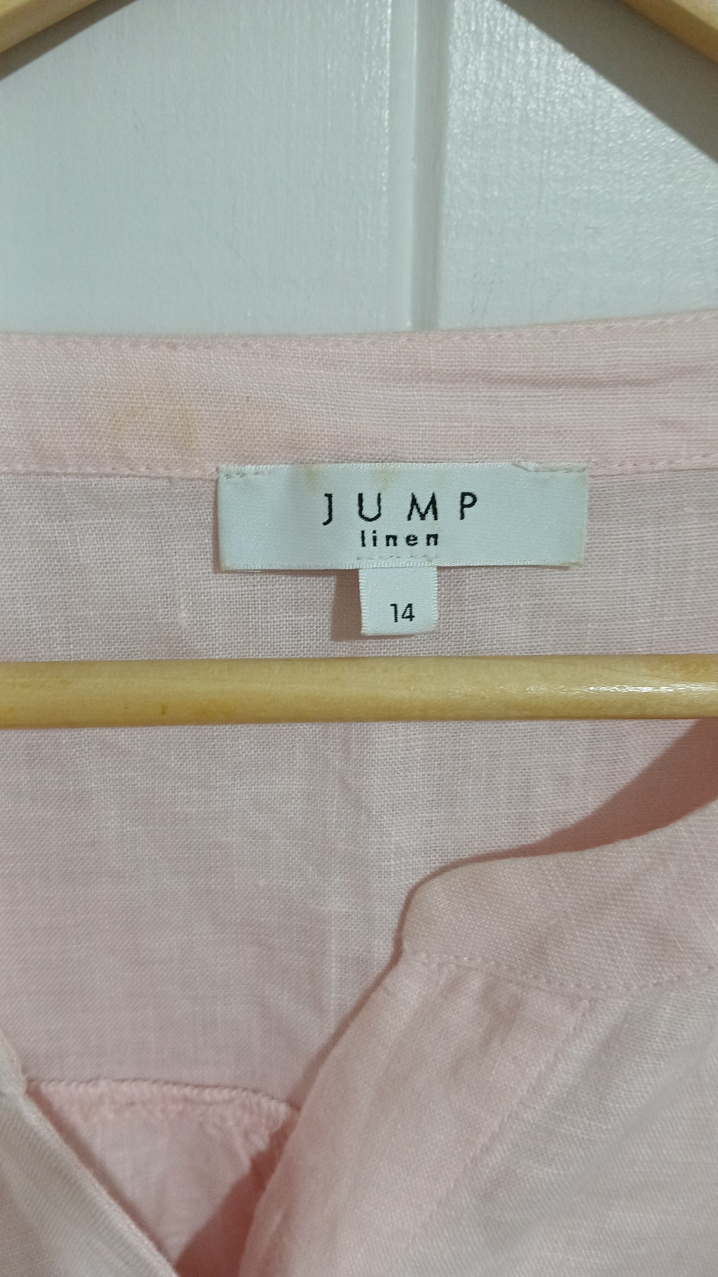 (14) Jump Linen | Pink Blouse