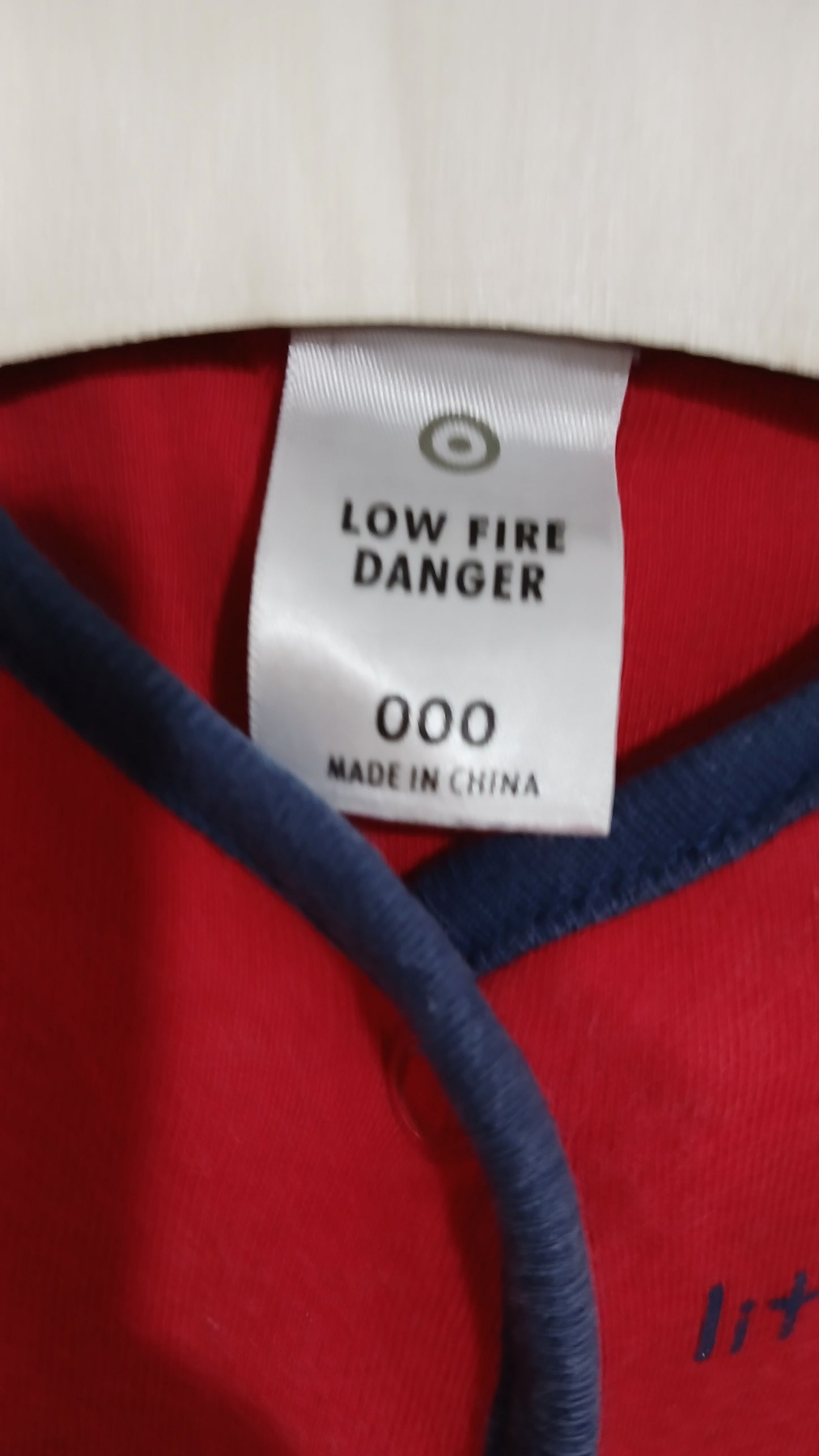 (000JNR) Target | Little Star Red Onesie