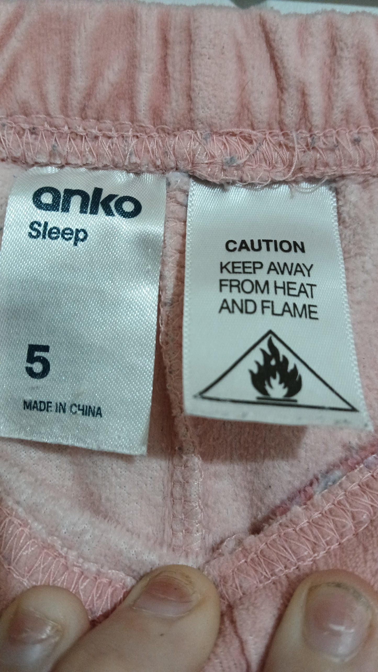 (5JNR) Anko | Teddy Fleece PJ Set