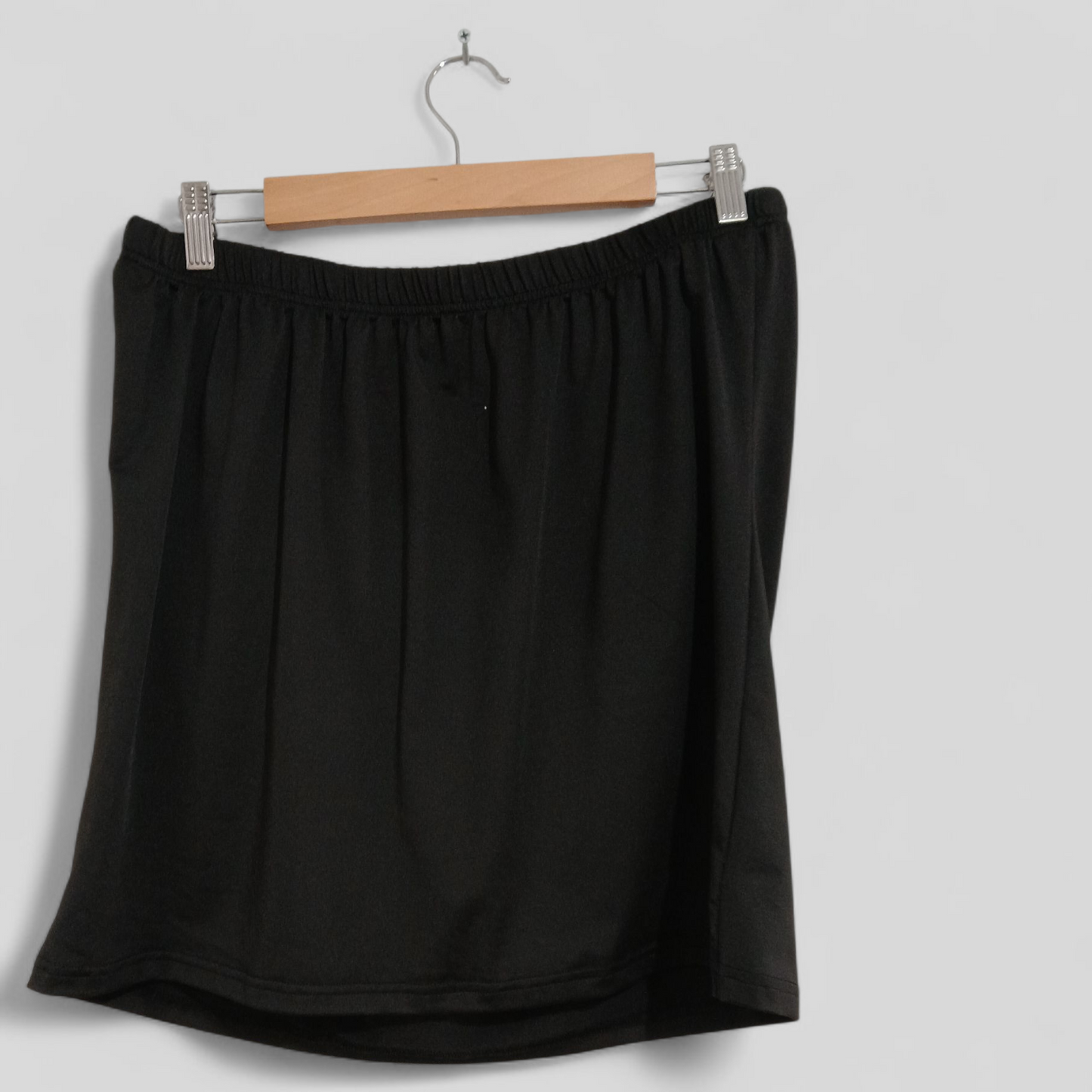 (XL) Shein | Black Slip Style Skirt